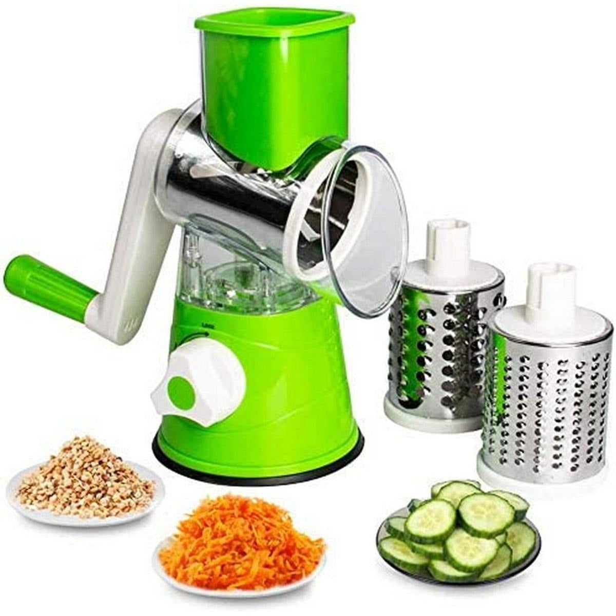 3 in 1 Vegetable Cutter Machine for Potato Onion Carrot - Drum