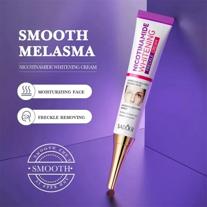 Nicotinamide Whitening Freckles Cream Remove Melasma Dark Spot Acne Marks Lightening Melanin