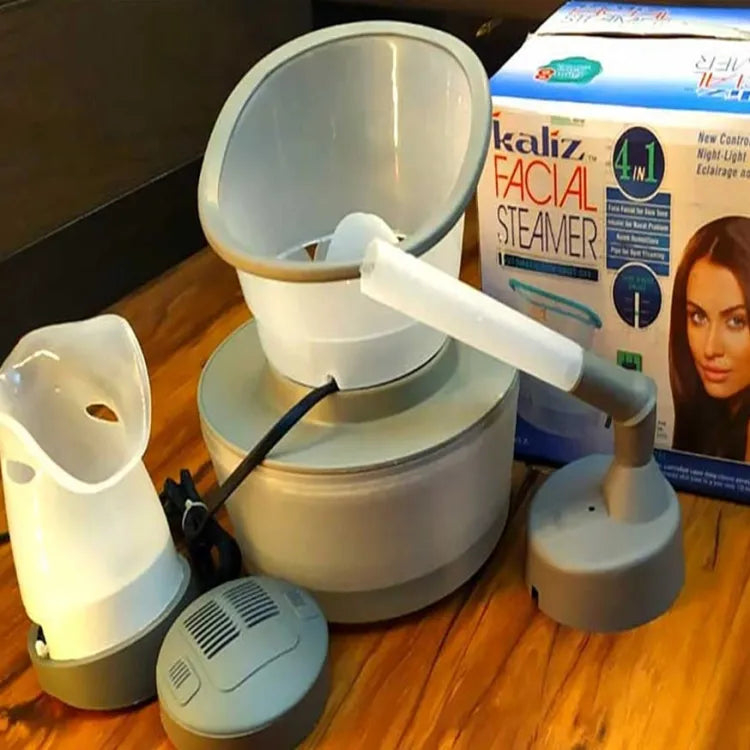 Kaliz Facial Steamer set 4 in 1 with Inhaler Humidifier Toner and