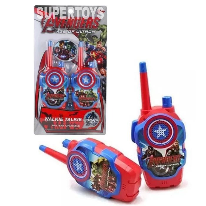 Spiderman Walkie Talkie Toy Set for Kids Fun Two-Way Radio Communication