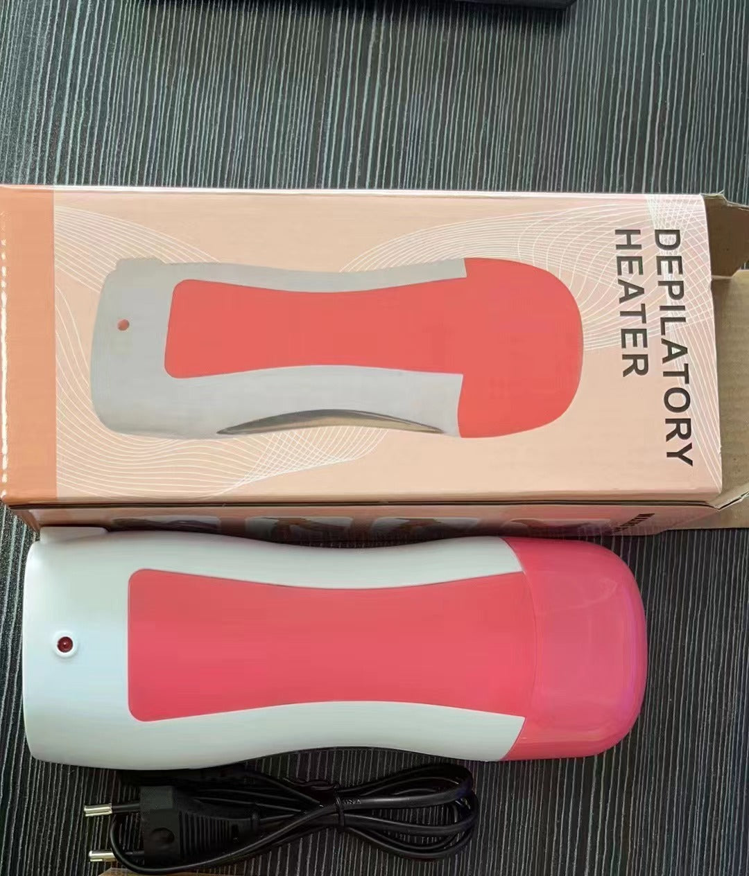 Roll On Wax Depilatory Heater Waxing Hot Cartridge Hair Removal Roller Portable