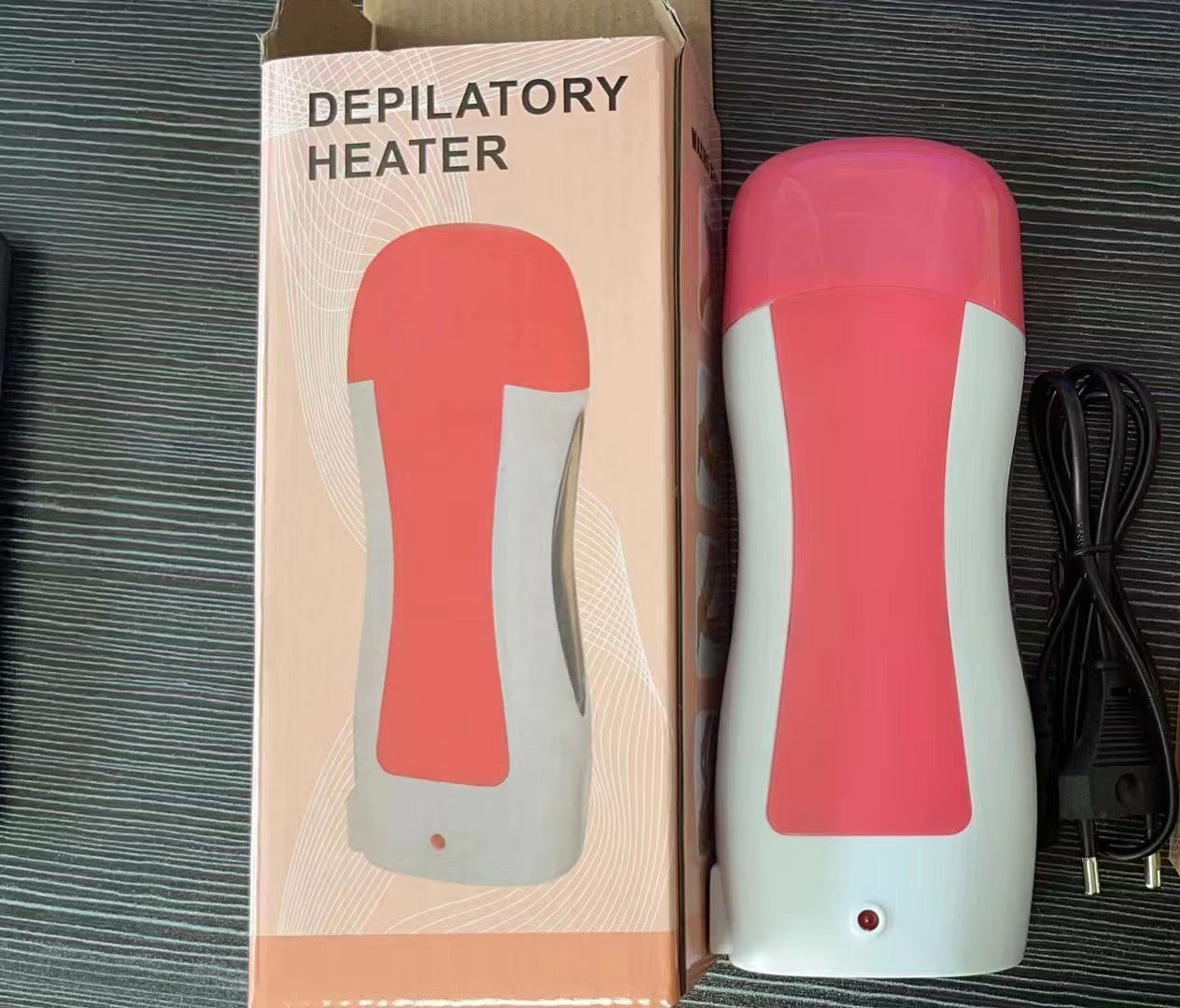 Roll On Wax Depilatory Heater Waxing Hot Cartridge Hair Removal Roller Portable