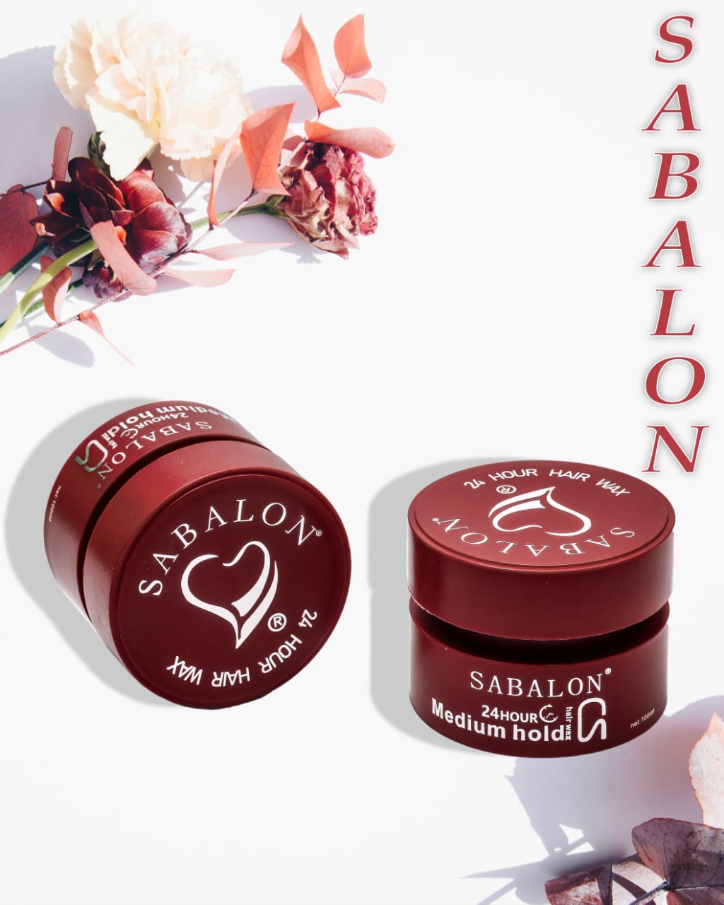 SABALON Hair Wax 24 Hour Professional Styling System , Hair Styling Wax