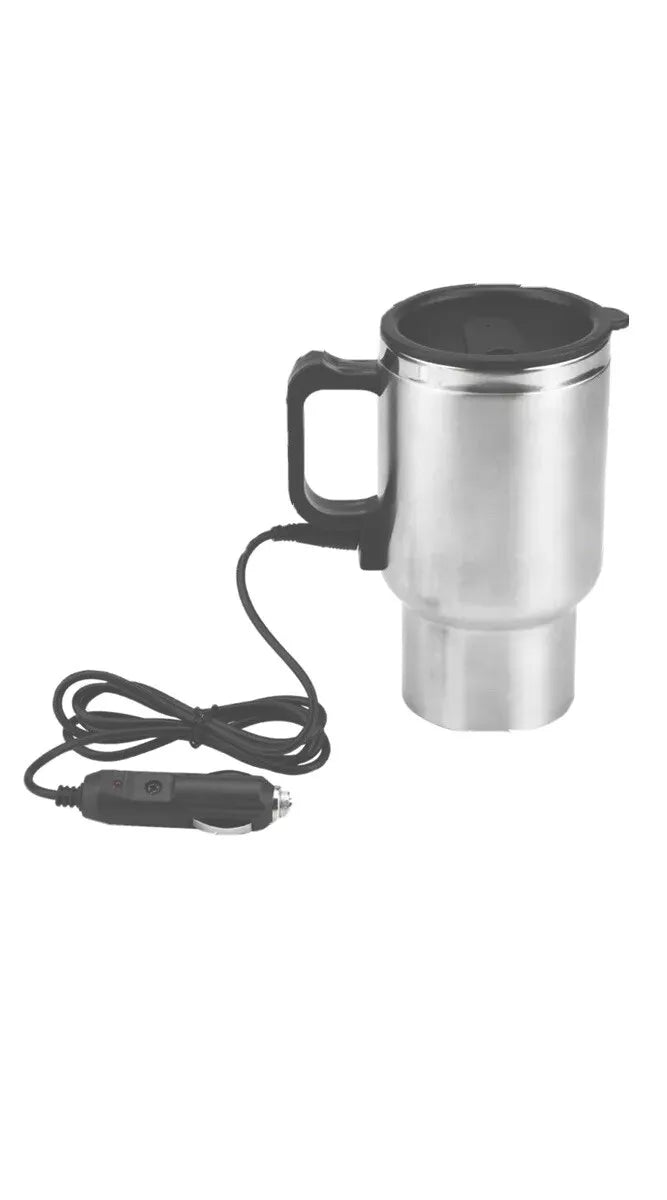 12 Volts 450 ml Heated Travel Mug Coffee /Tea/Soup Cup Car Charging
