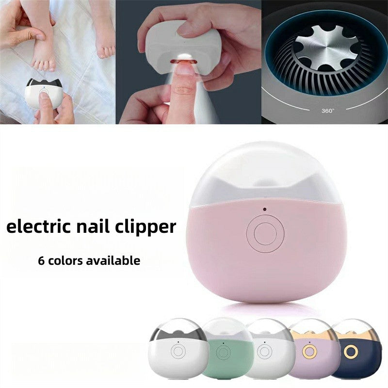 Automatic Electric Nail Clipper Trimmer For Elderly And Children Anti-Splash Home Use