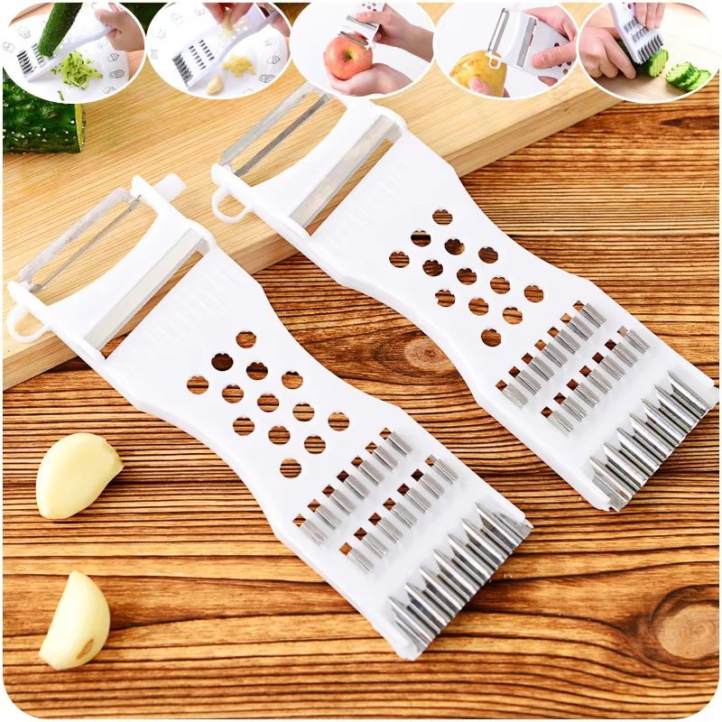 Multifunctional fruit Vegetables Peeler Grater Shredder Cutter - Pack of 3 (Random