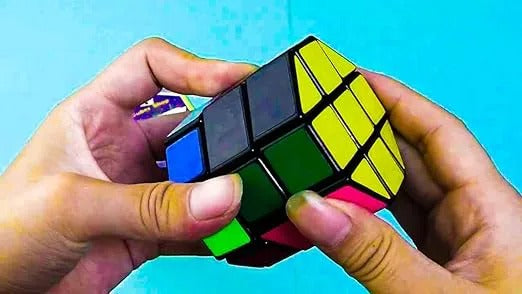 Jiehui Cube Octagonal Cylinder Magic Cube Puzzle IQ Brain 3x3 Barrel Spin