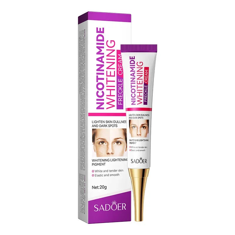Nicotinamide Whitening Freckles Cream Remove Melasma Dark Spot Acne Marks Lightening Melanin