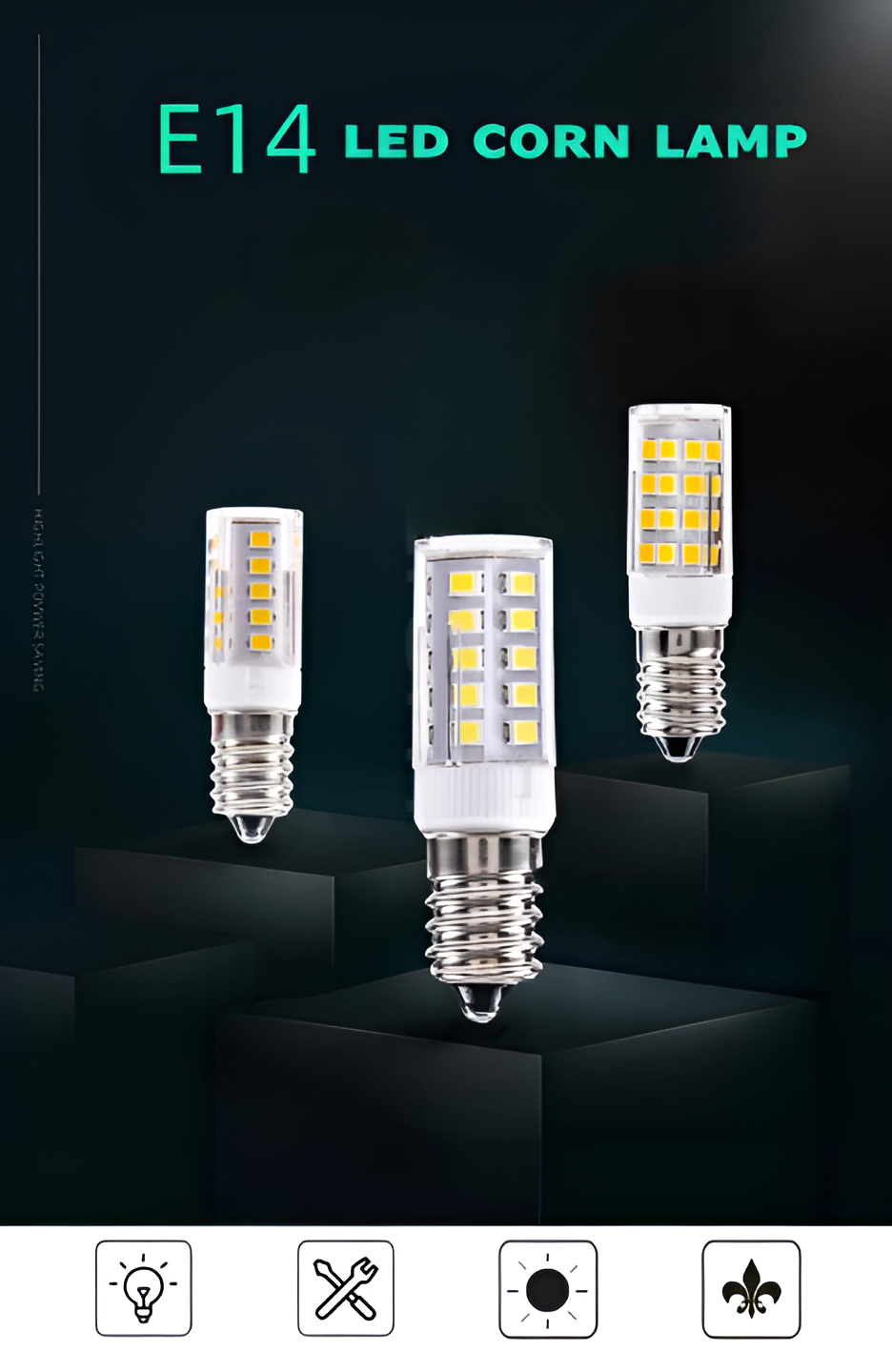 E14 LED Fridge Light Bulb | Lamp Energy-Saving Refrigerator Bulb - 5W