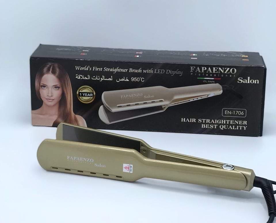 FAPAENZO Professional Hair Straightener | Women hair.