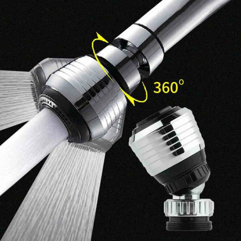 Multifunctional 360° water Faucet Kitchen Sink Faucet Sprayer Water Saving Aerator