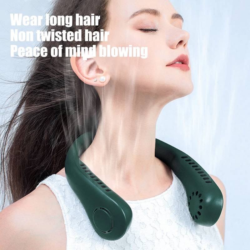 Arctic Air Hanging Neck Fan High Wind 3 Speed Adjustable USB Charging