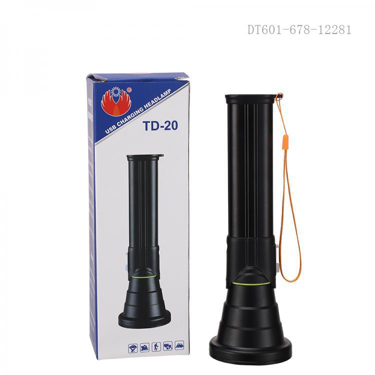 Rechargeable Flashlight | Usb charging headlamp | Waterproof Torch light TD-20