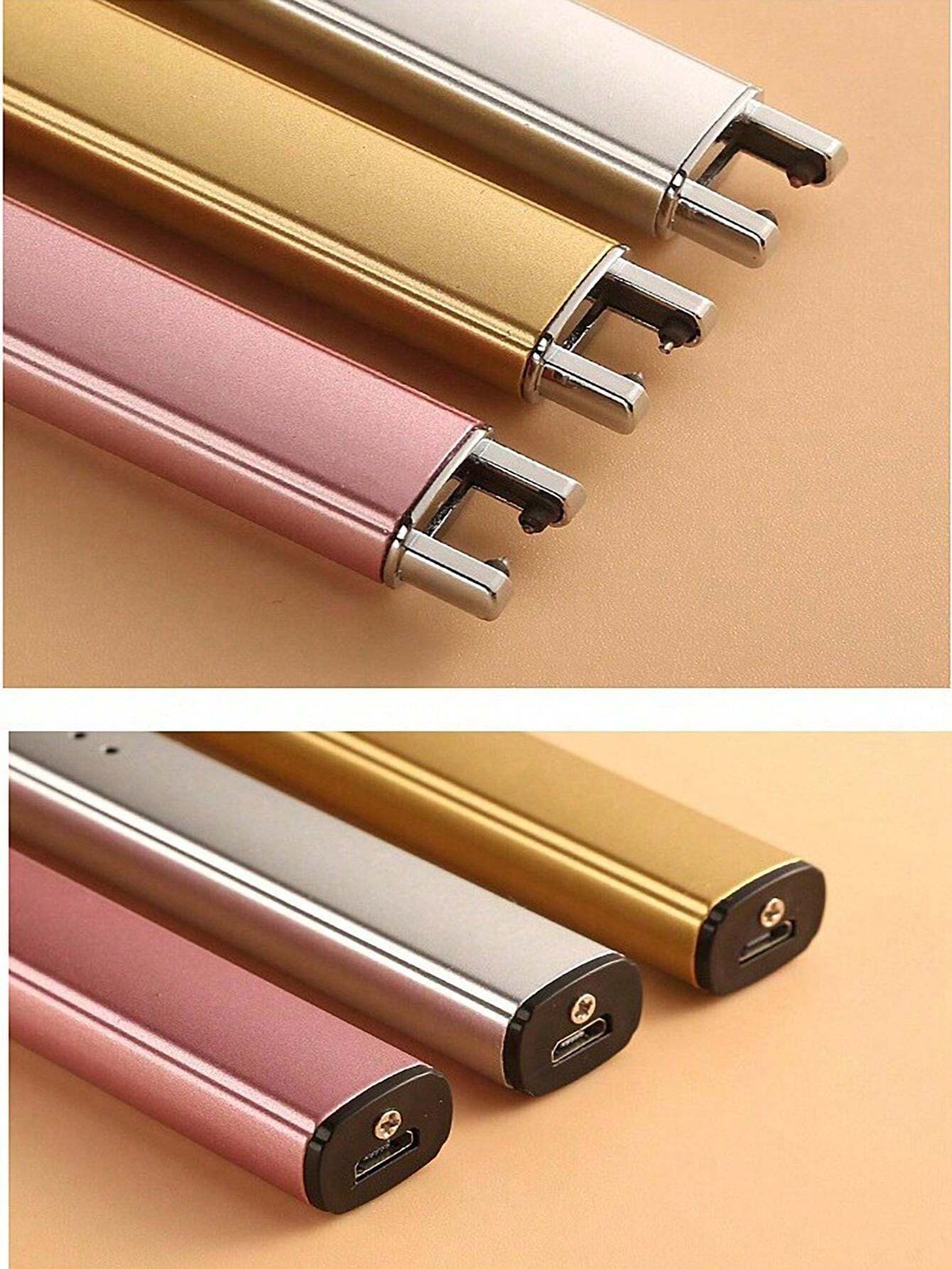 Gas Lighter Long with New Slide Out Design USB Gas
