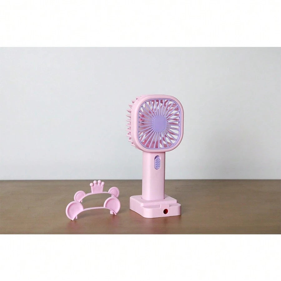 Fan with Sharpener | Mini Handheld Fan, Portable USB Fan for Home,