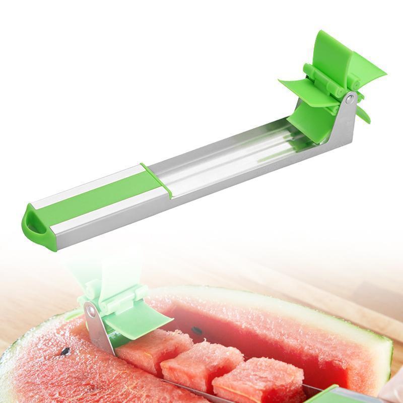 Windmill Watermelon Cube Cutter | Watermelon Slicer Cutter, Stainless Steel Watermelon Cutter