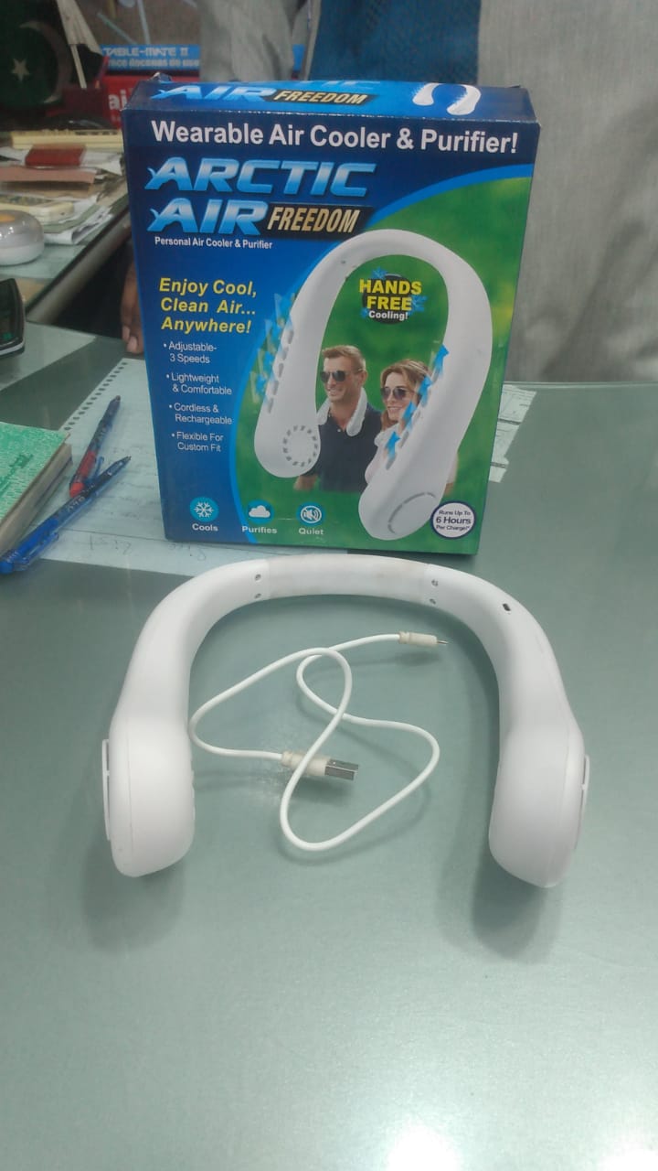 Neck Fan Personal Air Cooler 3 Speed Hand Free Neck Fan(random color