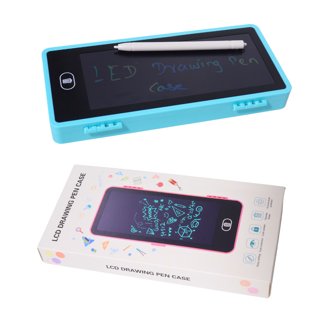LCD Drawing Pen Case Easy Writing with Eye Protection, Lock Screen, Large