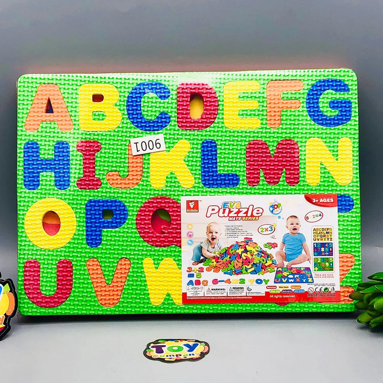 Alphanumeric Puzzle Play Mat 35x22cm Tile Of Number | Best Quality Game