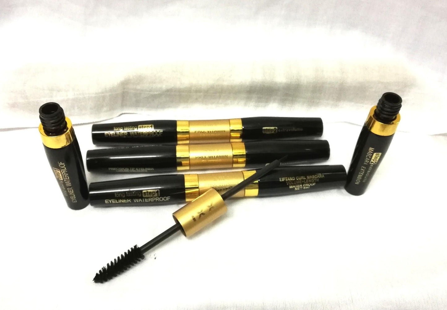 2 in 1 Waterproof Eyeliner Mascara Professional Strokes