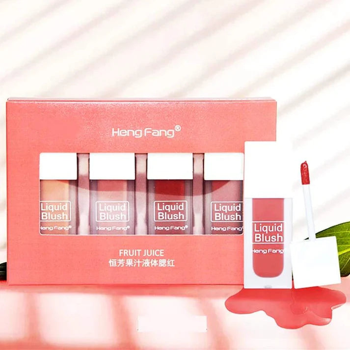 Heng Fang Liquid Blush Multicolor Pack of 4