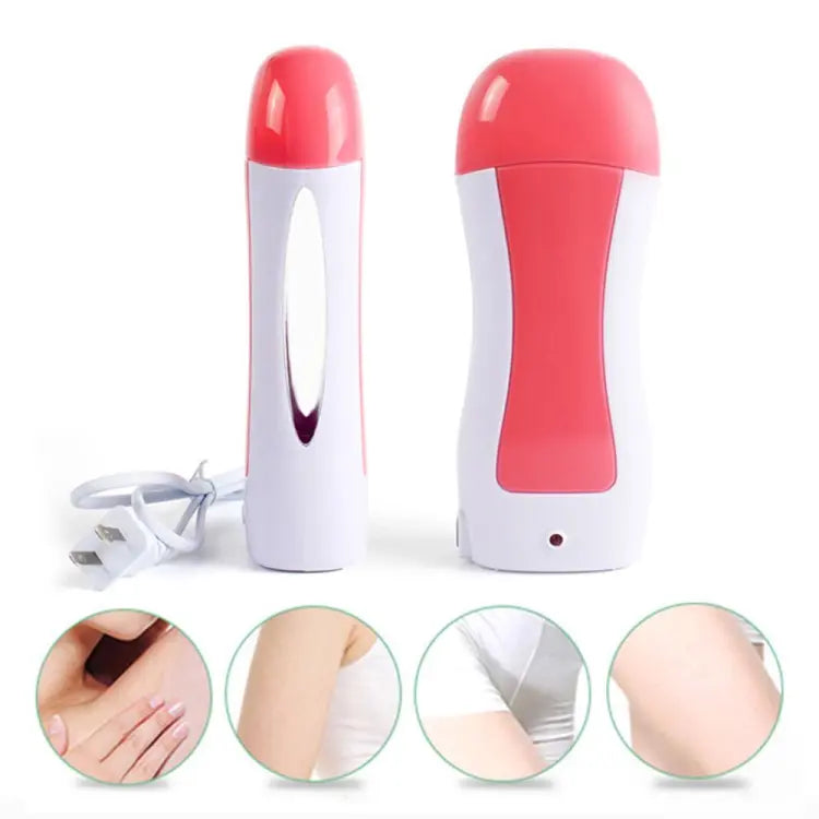 Roll On Wax Depilatory Heater Waxing Hot Cartridge Hair Removal Roller Portable