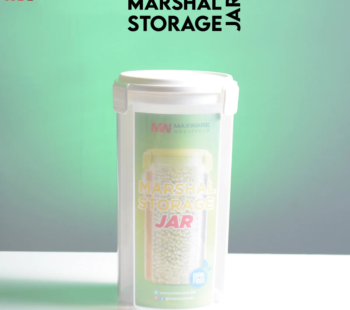 Marshal Storage Jar - 3 In 1 Jar - 3 Portion storage