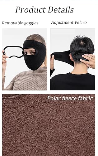 Windproof Anti Dust Full Face Masks Cycling Ski Breathable Masks Eye HD