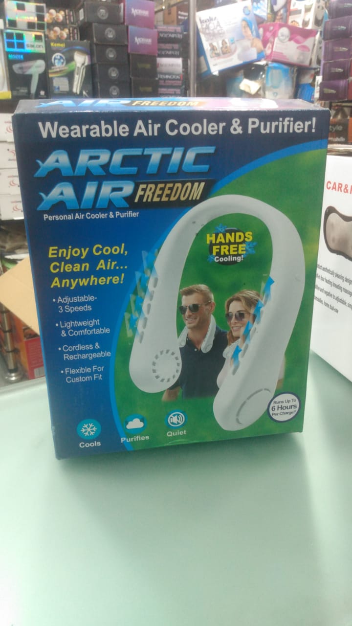 Neck Fan Personal Air Cooler 3 Speed Hand Free Neck Fan(random color