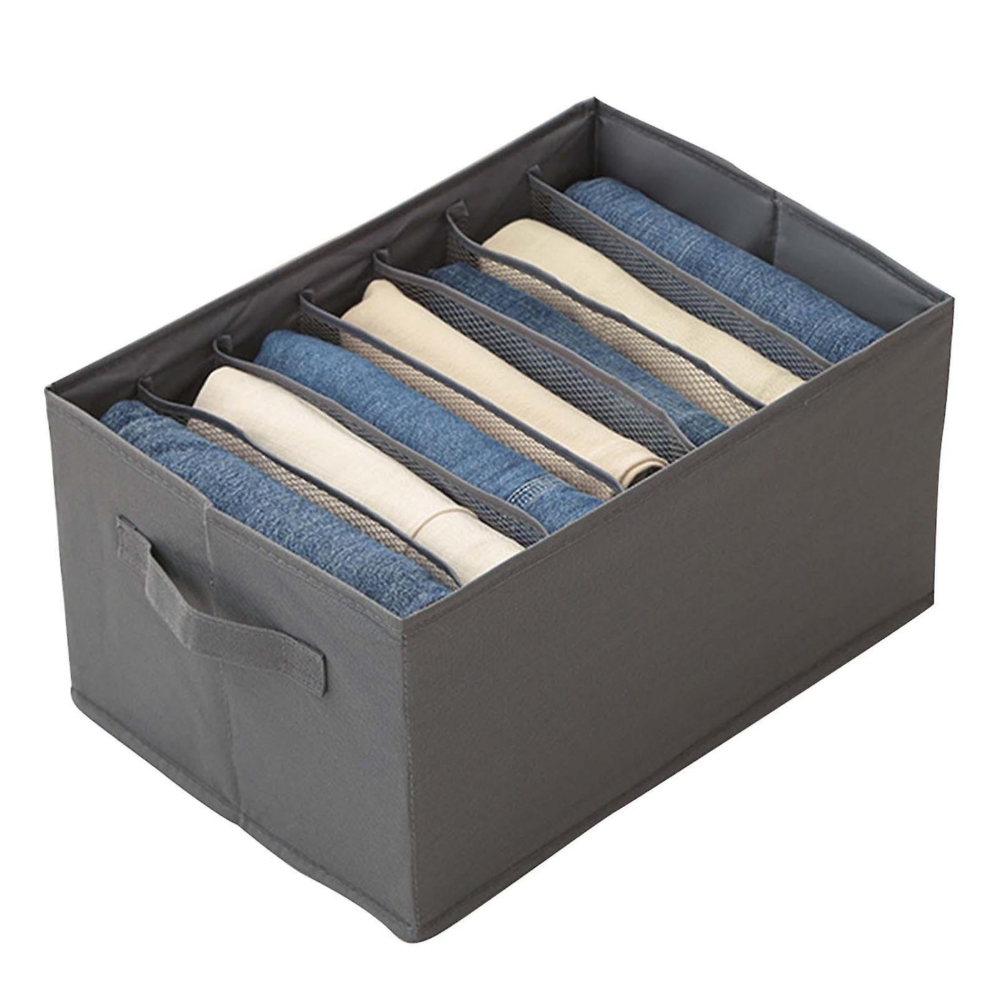 Cart board jeans organic 6 grids foldable organize 85 GSM (random colors)