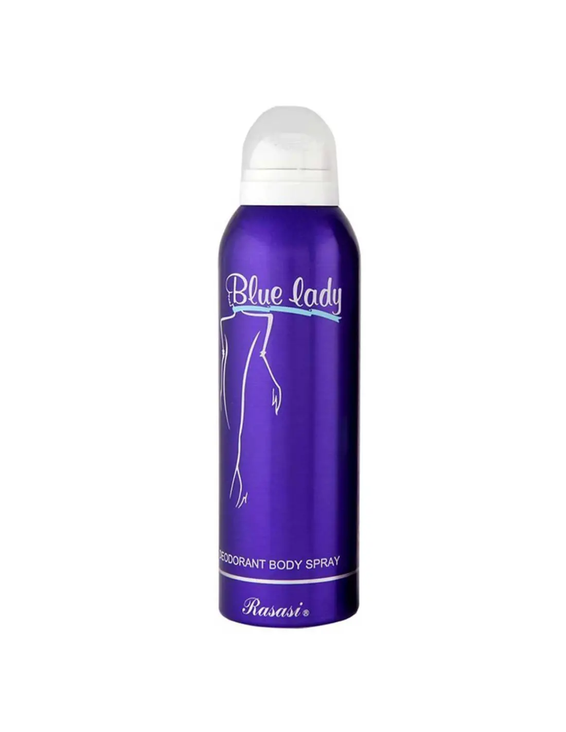 Rasasi Body Spray ( Blue Lady ) - 200ml Sensual and Bold