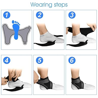 1 Pcs Right Foot Breathable Ankle Brace for Sprained Ankle,Stabilize Ligaments,Prevent Re