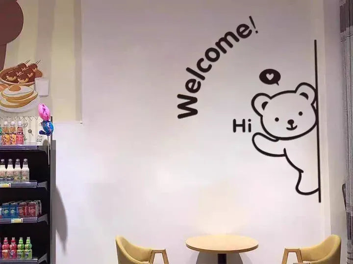 3d wall art with cute teddy bear shaped for home & office