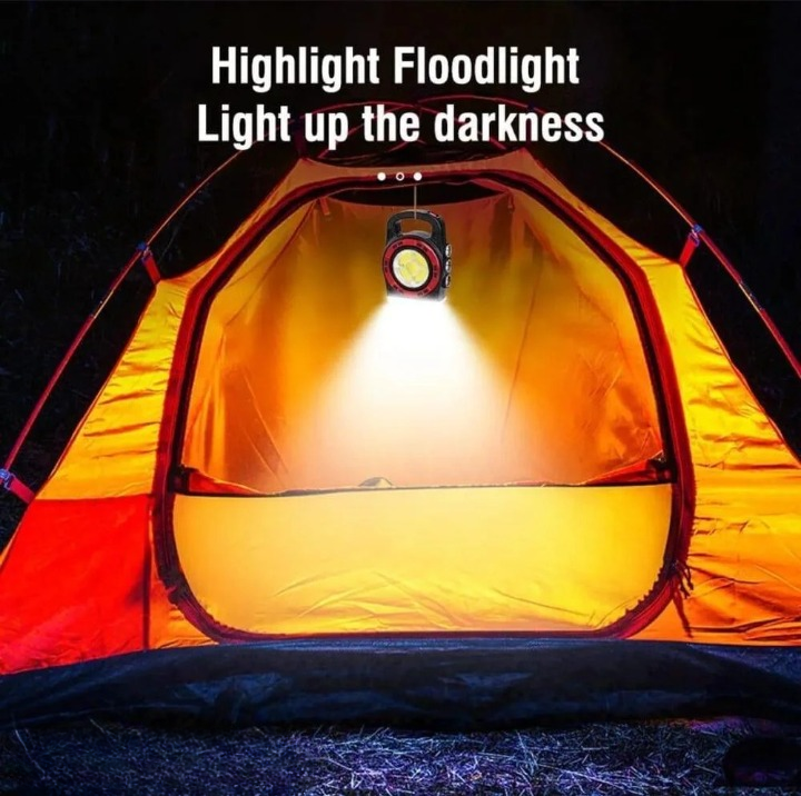 Hurry - Bolt Multifunctional Solar Outdoor Emergency Light 20 Watt (HB6678C)