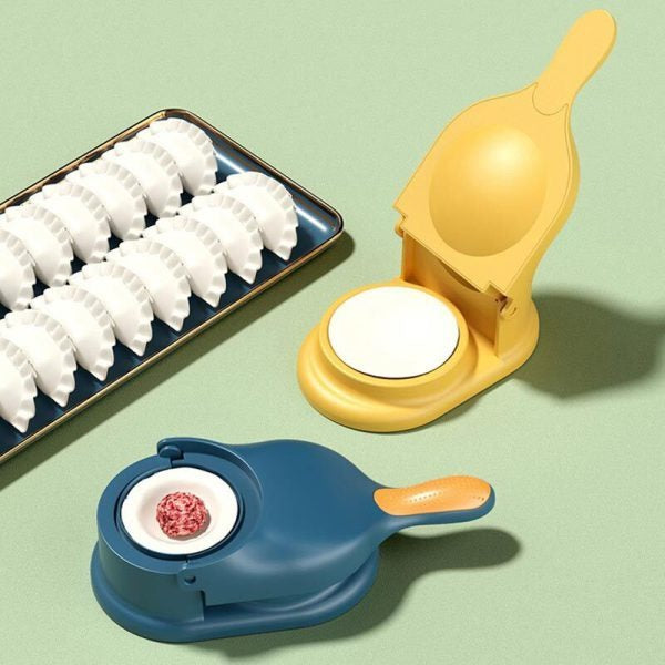 2-in-1 Dumpling Wrapper Tool Food Grade Manual Dumpling Wrapper Mold Labor-saving Baking