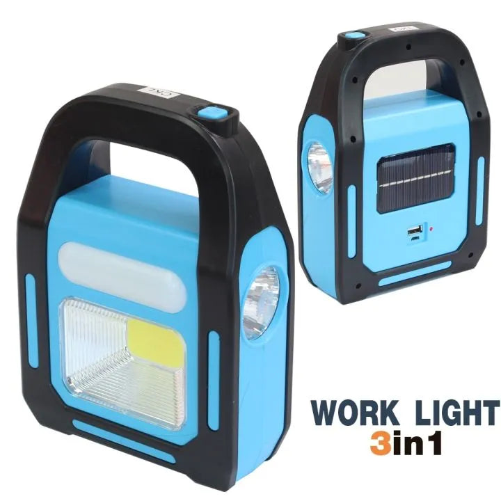 Work Light Emergency Light / Rechargeable, Solar Charging, USB Charging Work