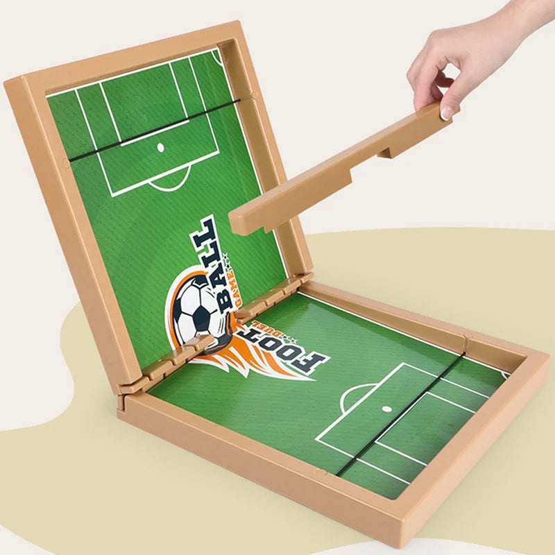 Wooden Sling Puck Game | Football Board Game | Wooden Hockey Soccer