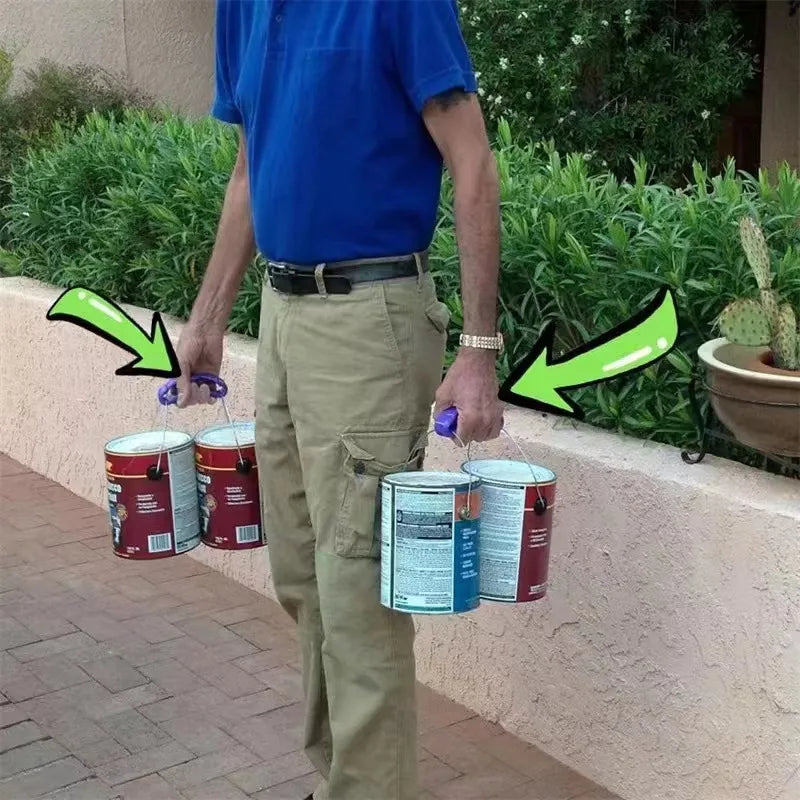 1 Pc Shopper Bags Handle Grip Click & Carry Grocery Bag Carrier,