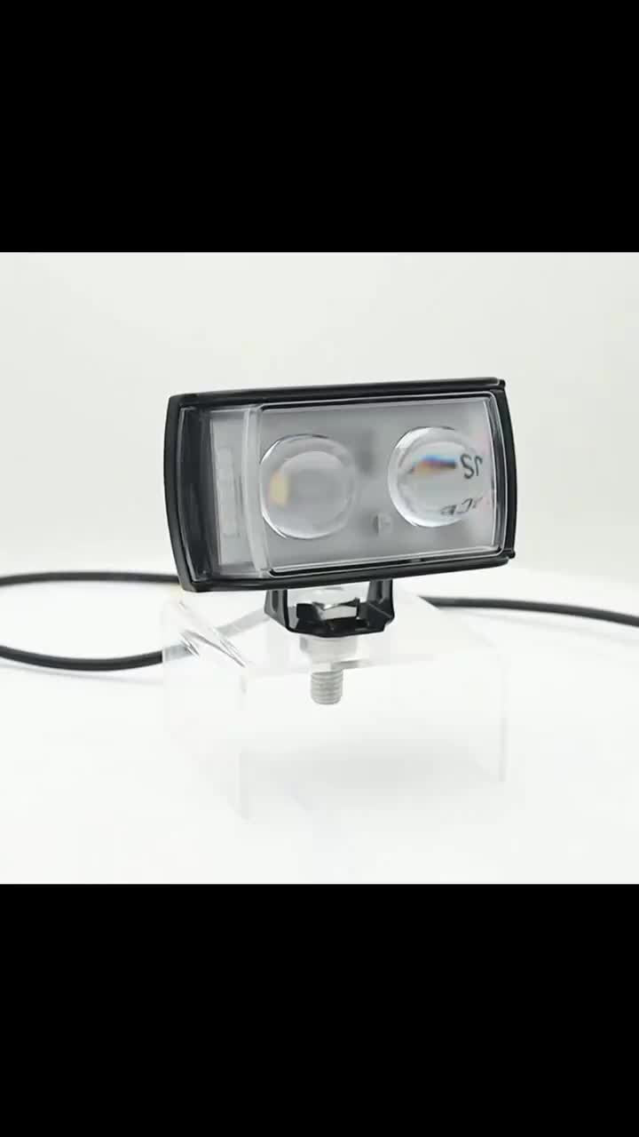 2 Lens Dolphin Projector LED Light for bikers and Cars (1 pc)