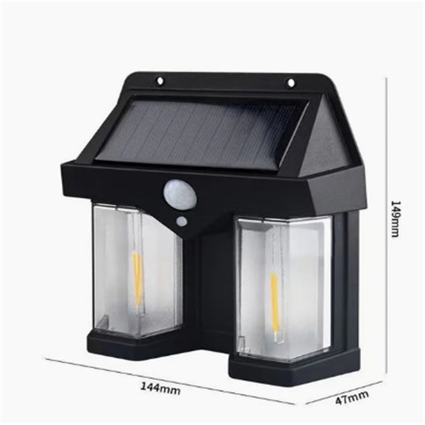 Solar Sensor Light | Solar Interaction Wall Lamp with Warm Light |