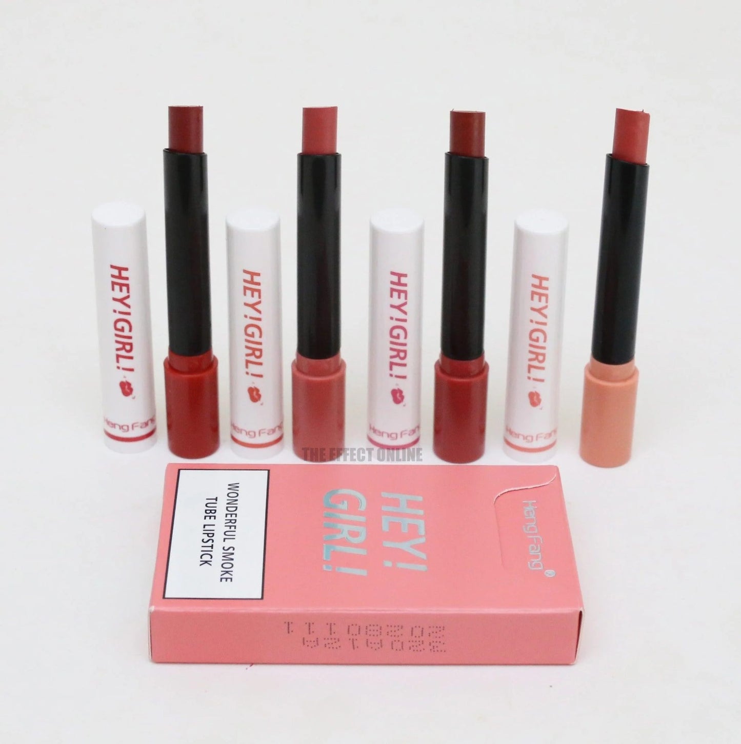 4-in-1 Trending Lipstick Set Cigarette-Shaped Matte Lipsticks, Long-Lasting, Easy to Apply,