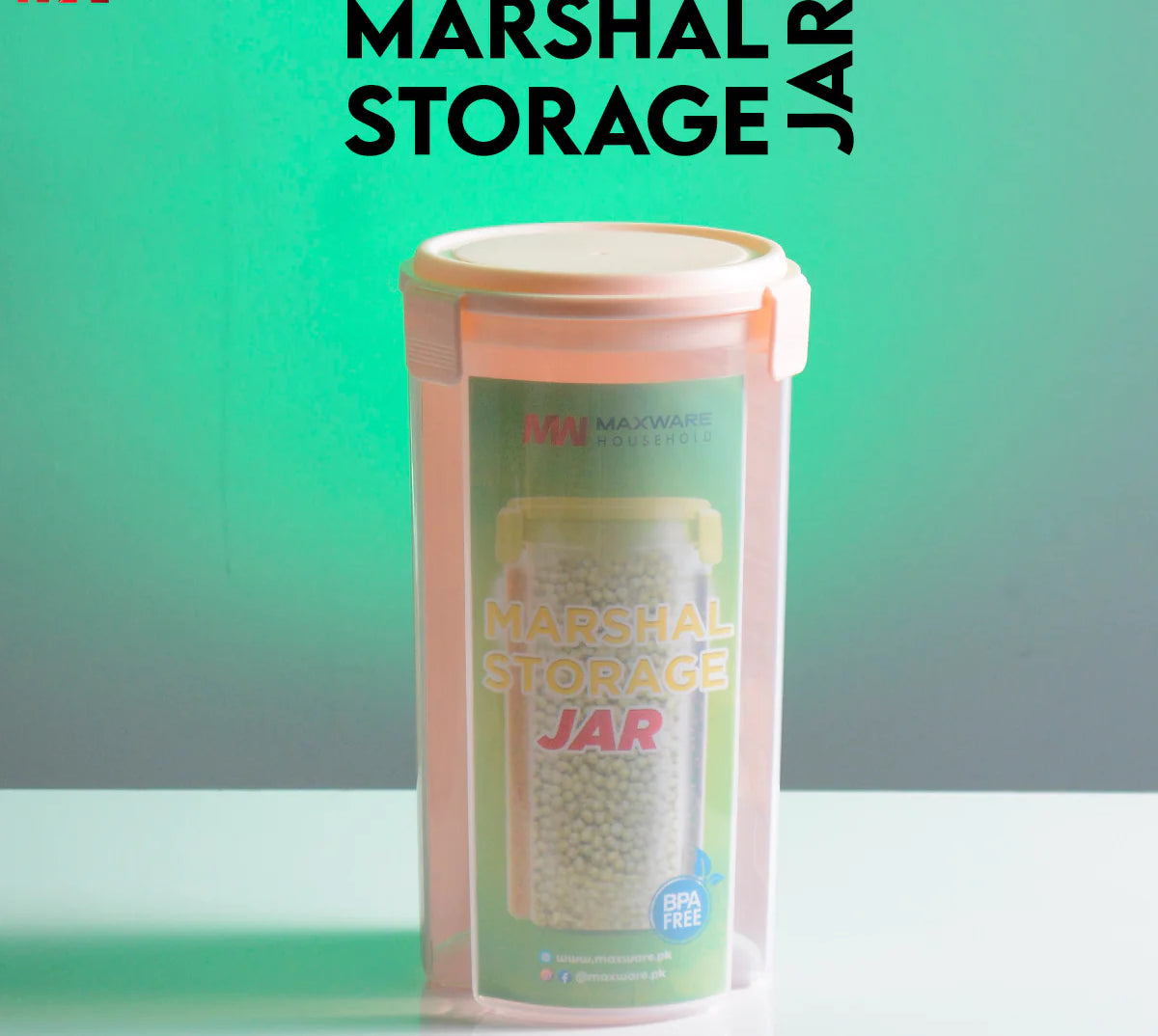 Marshal Storage Jar - 3 In 1 Jar - 3 Portion storage