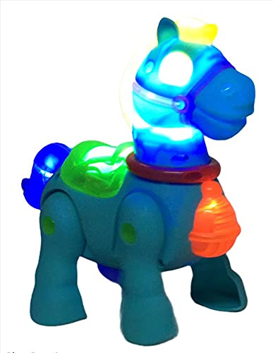 Walking Musical Pony Horse - Lights and Sounds - Interactive Kid Fun
