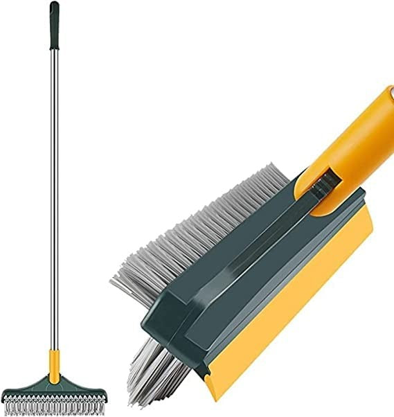 2 in 1 Floor Cleaning Brush Bathroom Tile Windows Floor Cleaning Brush