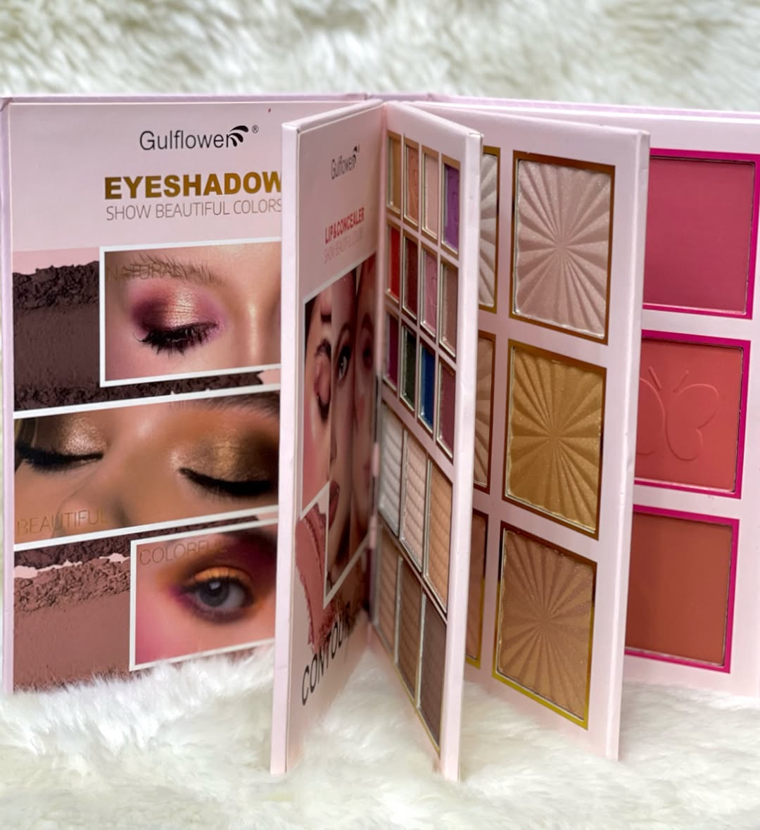 Mocallure 4 In 1 Eyeshadow Palette Book/ Eyeshadow Palette Blush