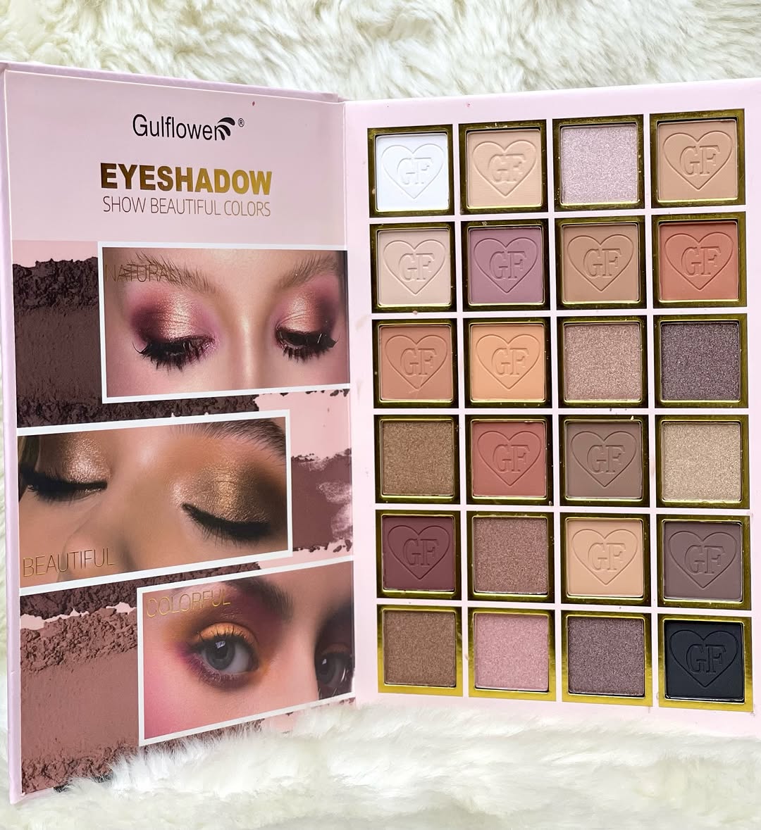 Mocallure 4 In 1 Eyeshadow Palette Book/ Eyeshadow Palette Blush