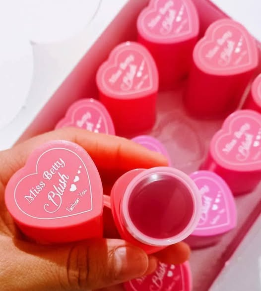 Pack of 3 Miss Betty Blush High Pigment Jelly Tint Blush Lip