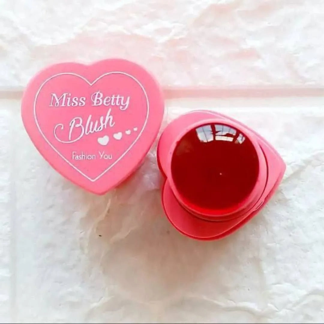Pack of 3 Miss Betty Blush High Pigment Jelly Tint Blush Lip