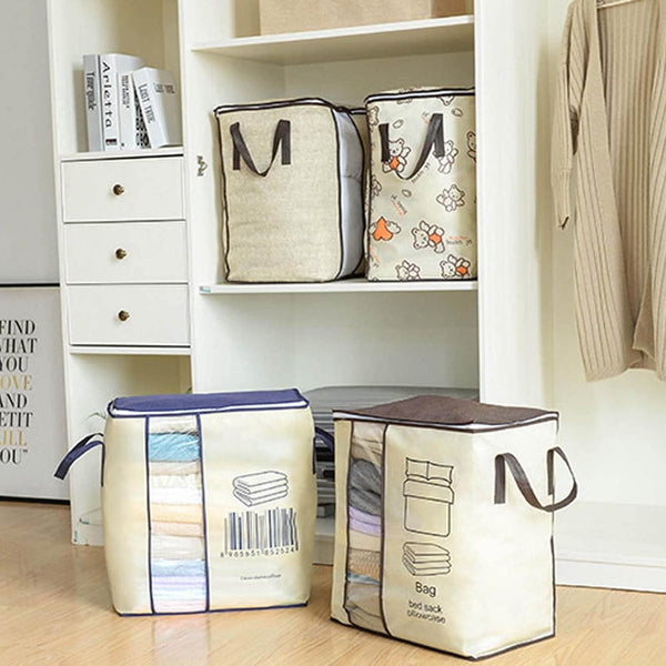 Heavy Quality Barcode Print Storage Bag Non Woven - Good for cloth