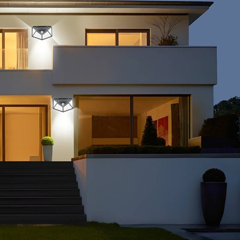 Solar Interaction Light | Solar charging Led Induction Motion sensor wall lamp